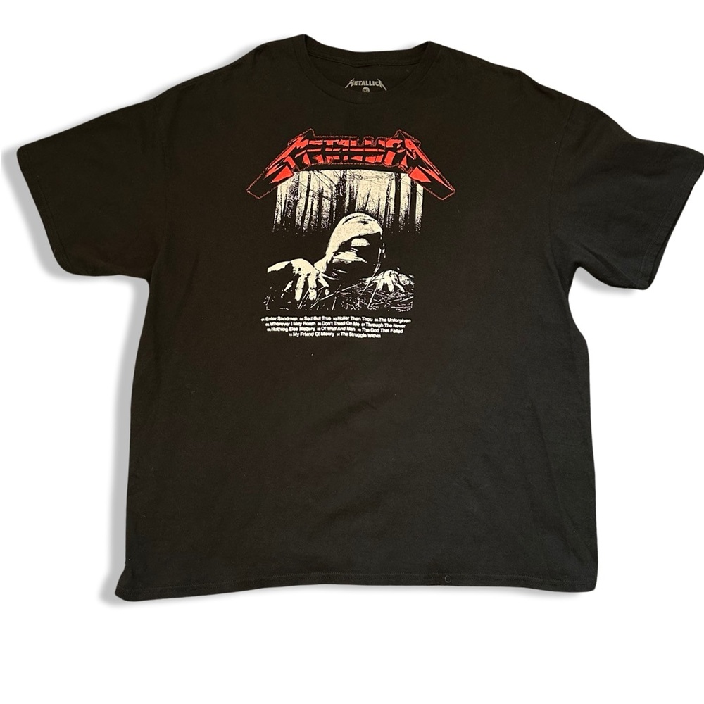 Metallica Tee ‘If I die before I wake I pray the Lord my soul to take’